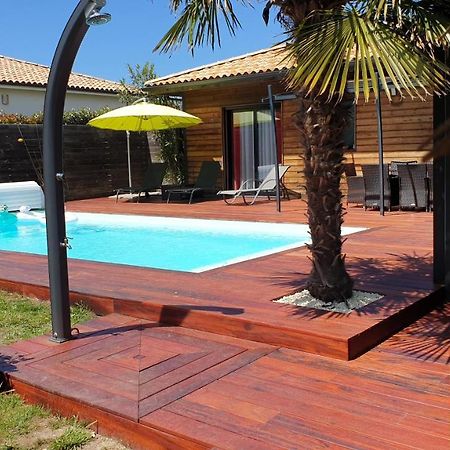 Villa Avec Piscine Chauffee Moliets-et-Maa Exteriör bild