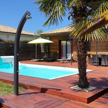 Villa Avec Piscine Chauffee Moliets-et-Maa Exteriör bild